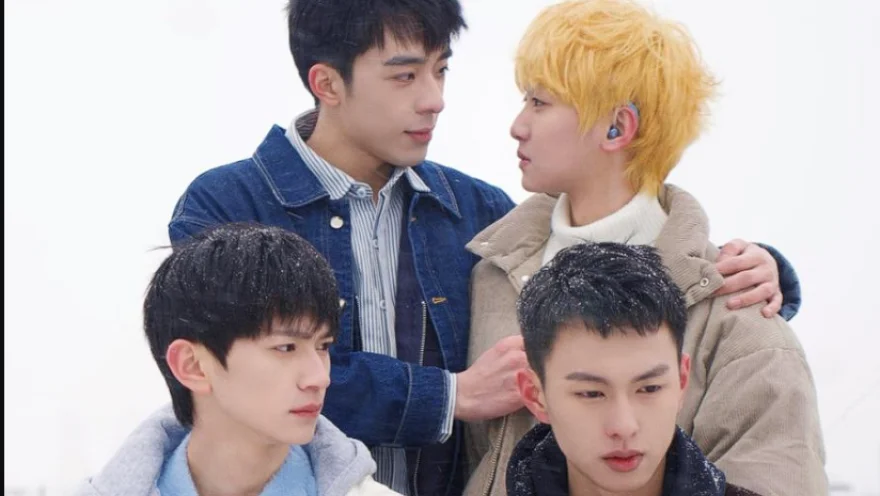 Blue Canvas of Youthful Days